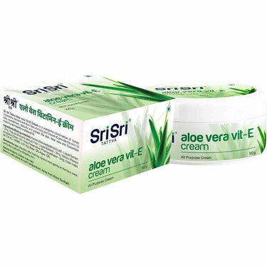 Sri Sri Tattva Aloe Vera & Vit. E Cream - 100gm - Distacart